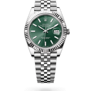 Datejust Oyster, 41 mm, Oystersteel and white gold M126334-0028